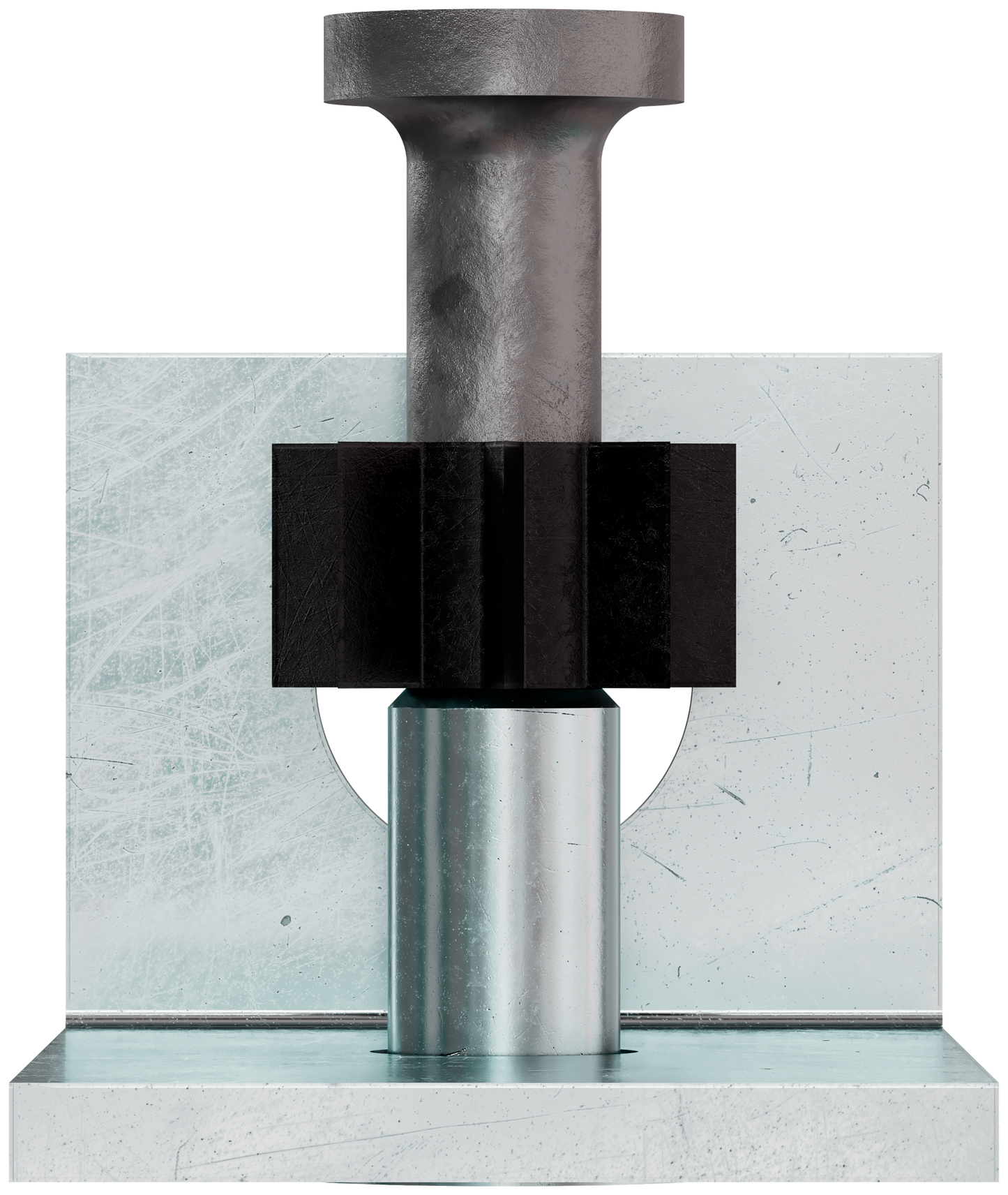 Simpson Strong-Tie PCLDPA-87 PCLDPA Powder-Actuated 90° Ceiling Clip with 7/8 in. Pin (100-Qty)