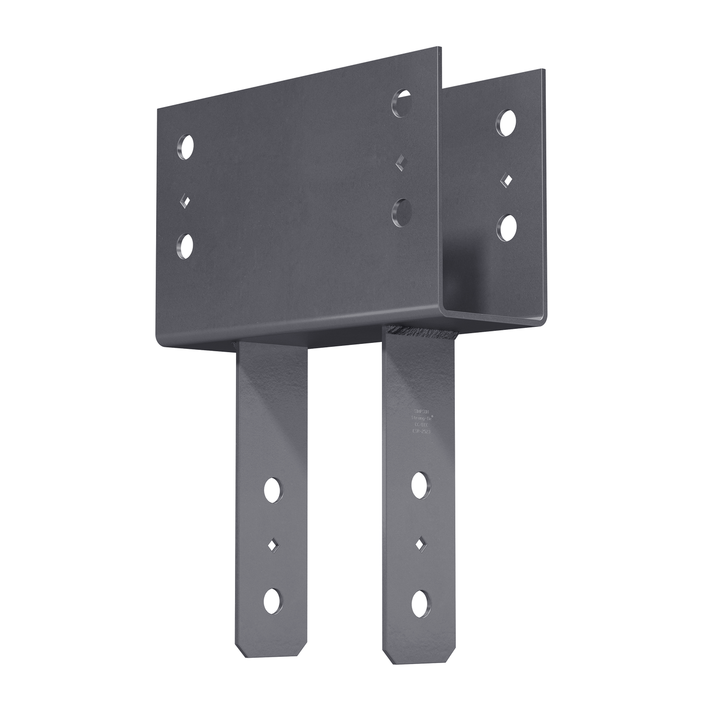 Simpson Strong-Tie CC46HDG CC Hot-Dip Galvanized Column Cap for 4x Beam, 6x Post (Pack of 3)