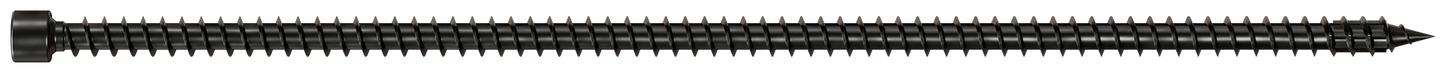 Simpson Strong-Tie SDCFC8X280-R30 Strong-Drive® SDCFC TIMBER-CFC Screw — 0.315 in. x 11 in. T40, E-Coat® (30-Qty) (Pack of 6)