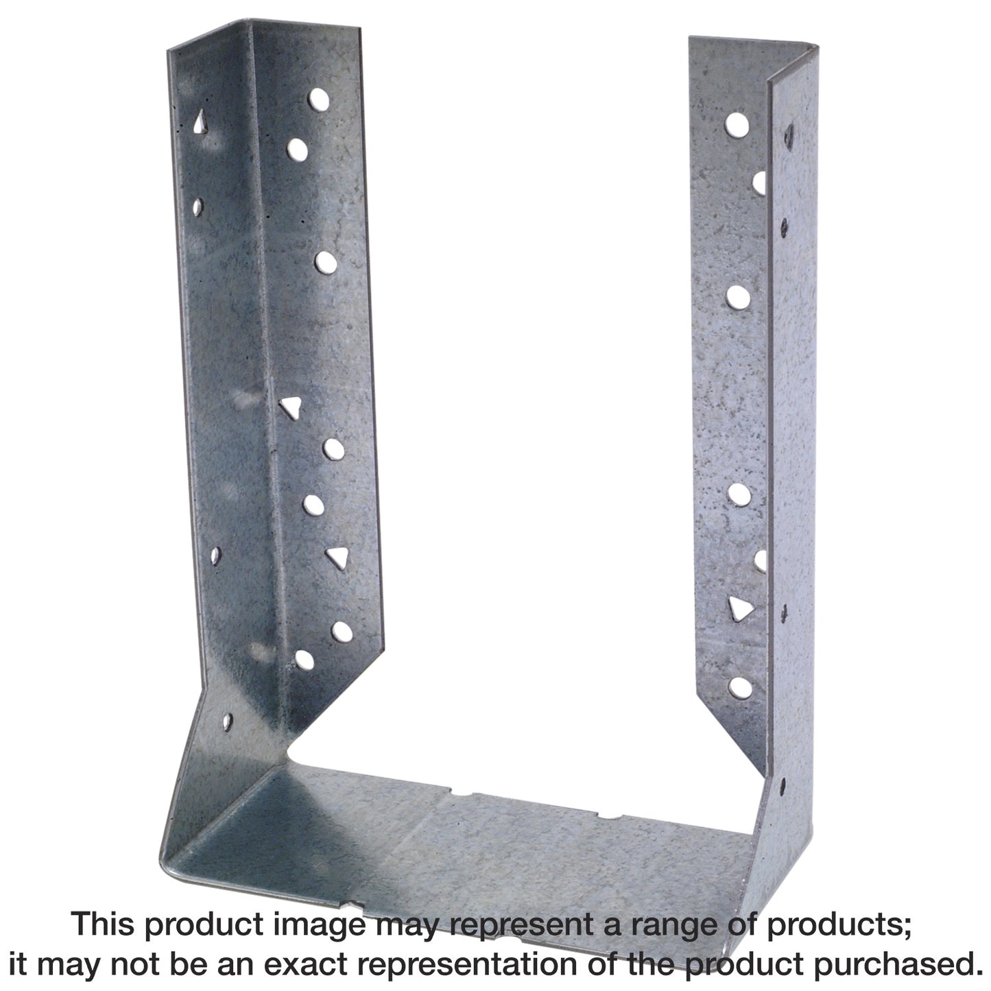 Simpson Strong-Tie HUC610 HUC Galvanized Face-Mount Concealed-Flange Joist Hanger for 6x10 (Pack of 25)