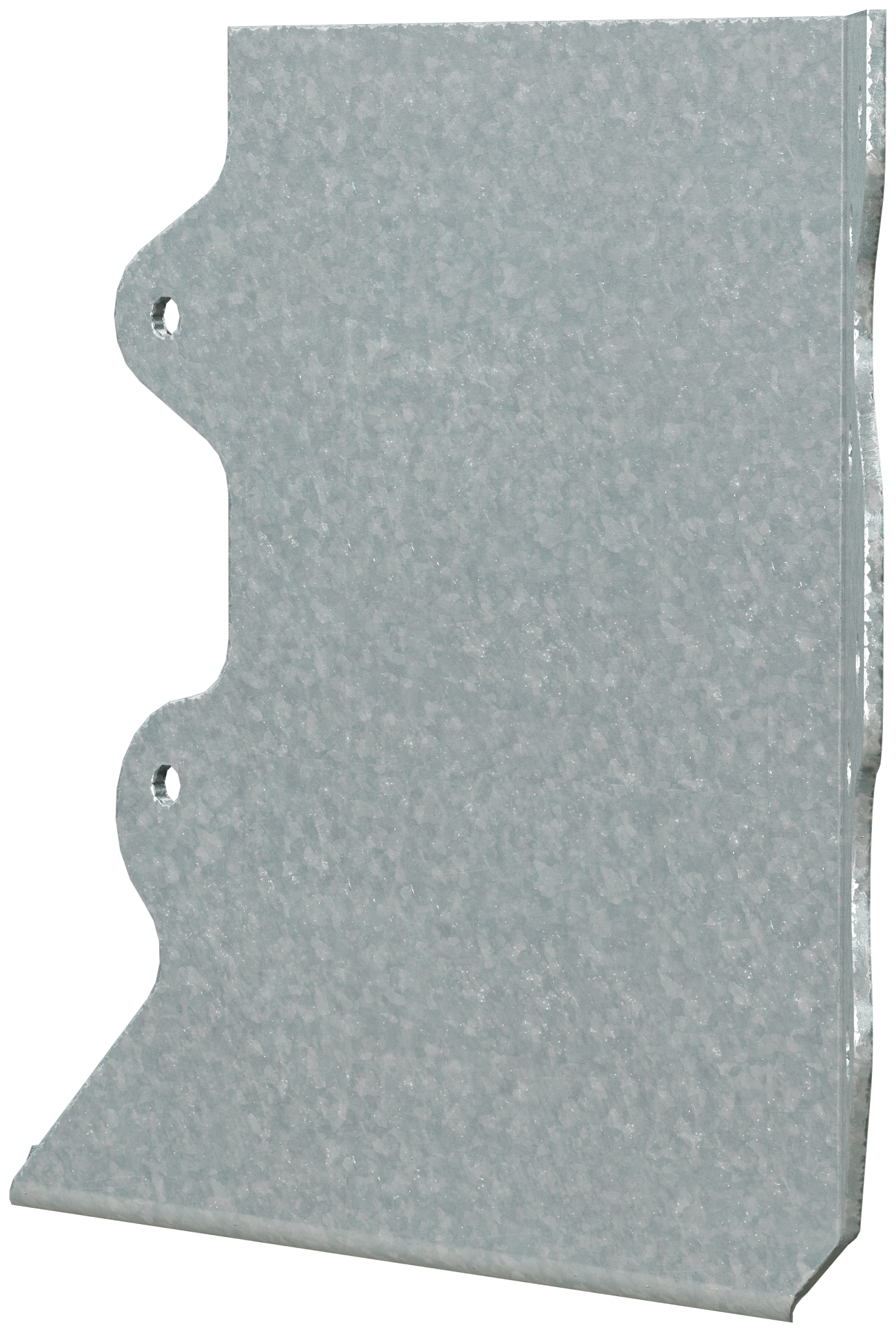 Simpson Strong-Tie HSUL26-2 HSUL Galvanized Joist Hanger for Double 2x6, Skewed Left