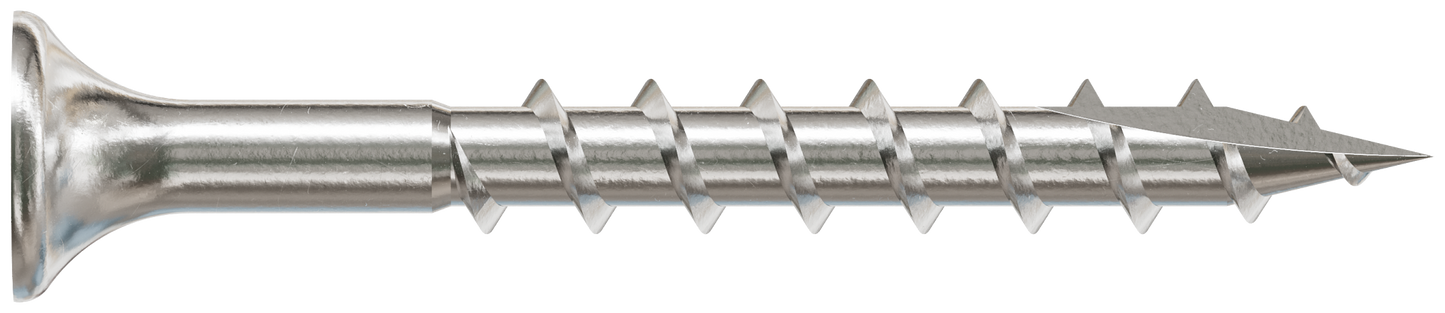 Simpson Strong-Tie S08162DT1 Bugle-Head Wood Screw, 6-Lobe Drive — #8 x 1-5/8-in. T20, Type 305 (1 lb.) (Pack of 10)