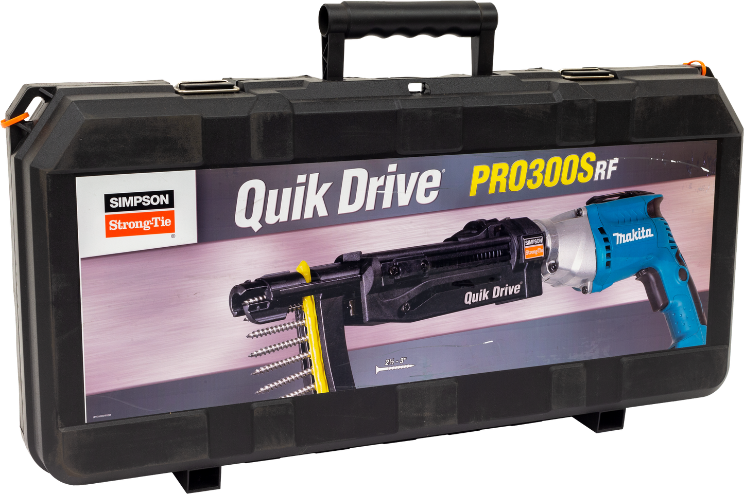 Simpson Strong-Tie PRO300SRFG2M25K Quik Drive® PRO300SRFG2 Roofing Tile System w/ Makita® 2500 RPM Screwdriver Motor (Pack of 60)