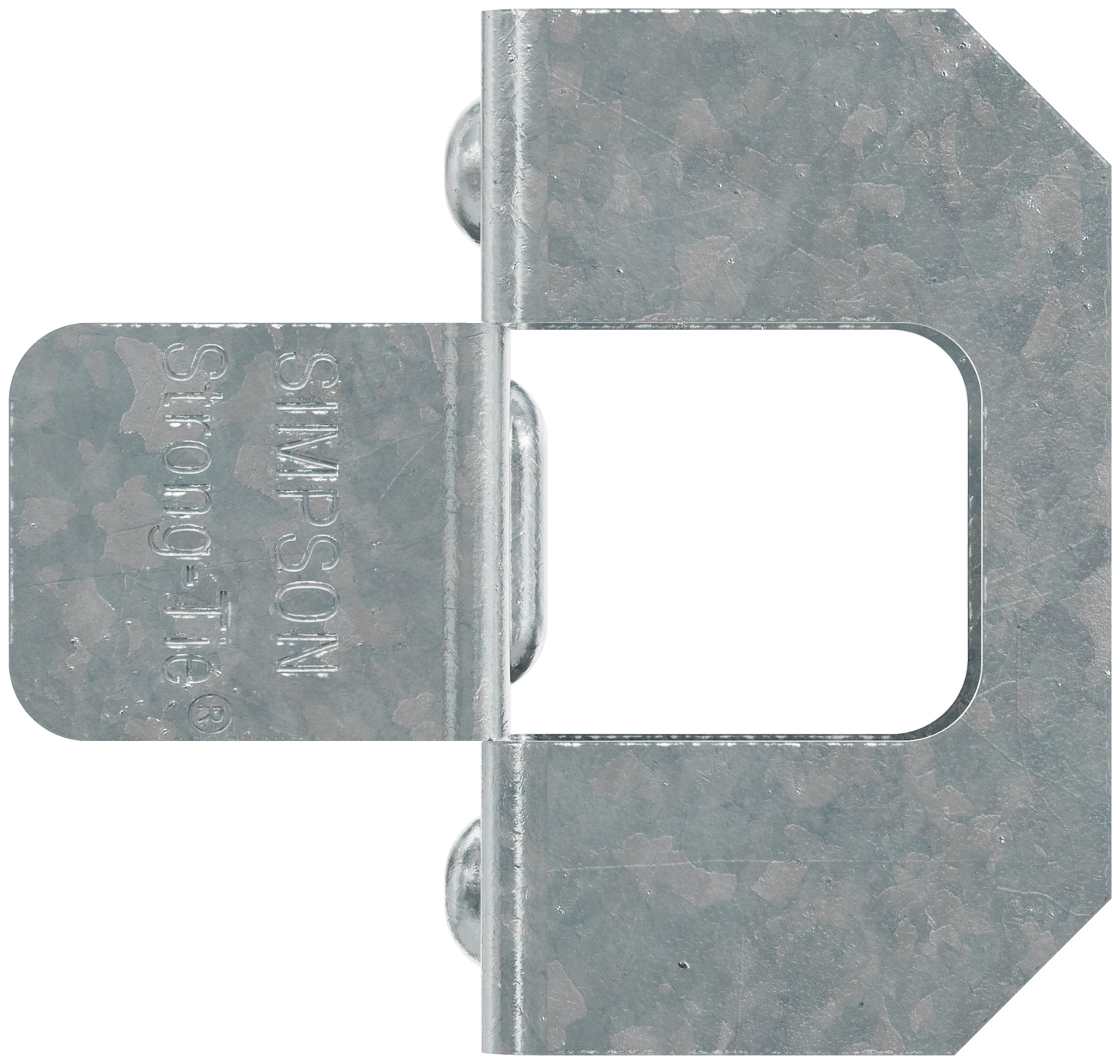 Simpson Strong-Tie PSCL 7/16-R250 PSCL 20-Gauge Panel Sheathing Clip for 7/16-in. Plywood (250-Qty) (Pack of 100)