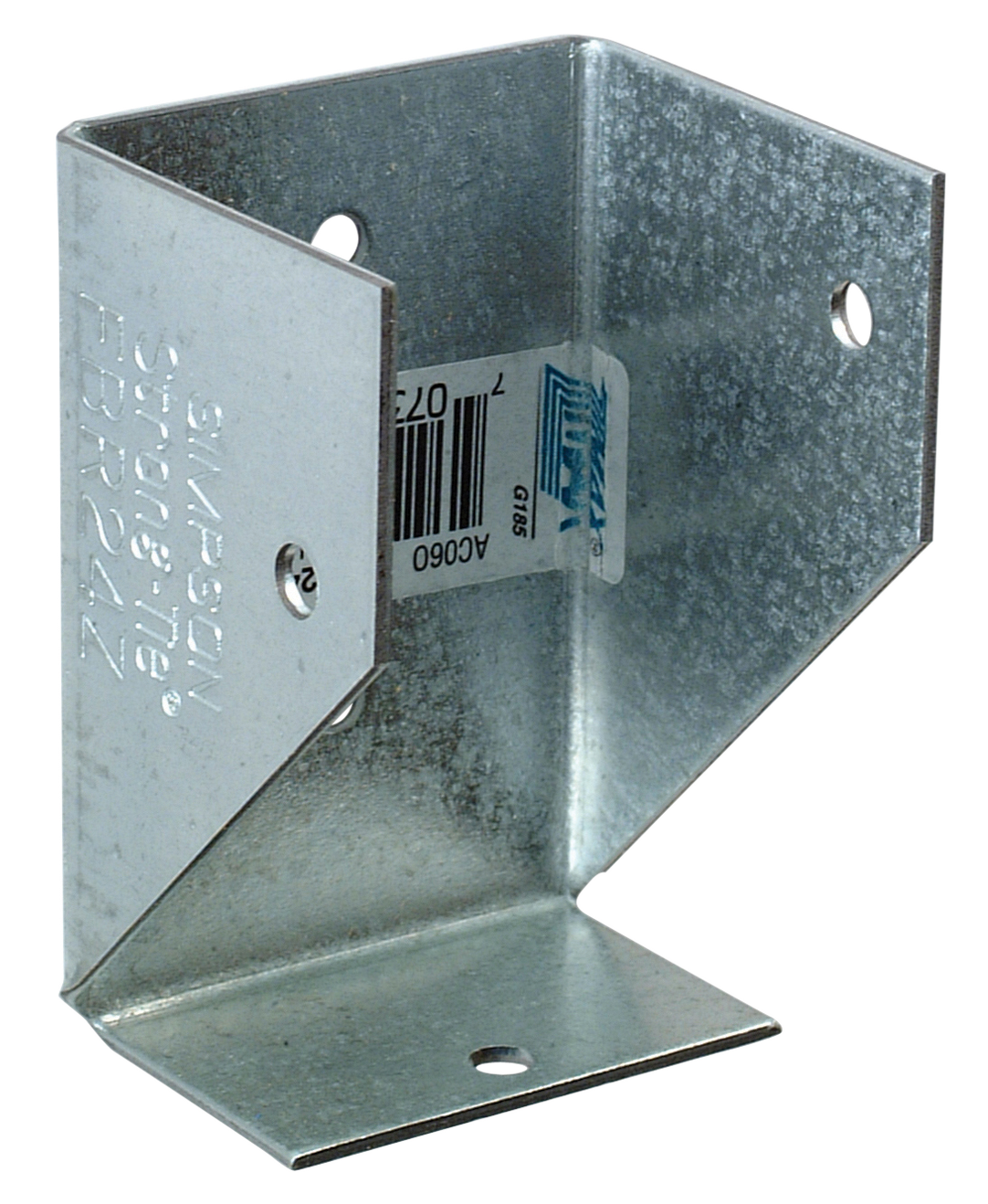 Simpson Strong-Tie FBR24Z FBR ZMAX® Galvanized Fence Bracket for 2x4