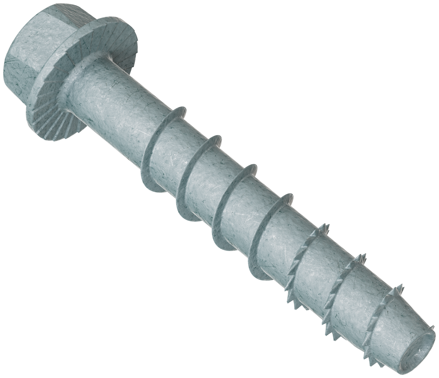 Simpson Strong-Tie THD37212HMG Titen HD® 3/8 in. x 2-1/2 in. Mechanically Galvanized Heavy-Duty Screw Anchor (50-Qty) (Pack of 300)