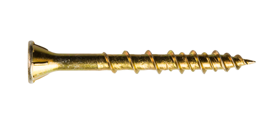 Simpson Strong-Tie WSV134S Strong-Drive® WSV SUBFLOOR Screw (Collated) — #9 x 1-3/4 in. T25, Yellow Zinc (2000-Qty)
