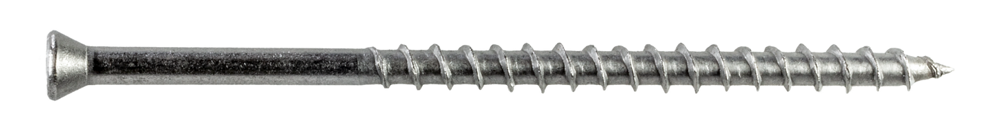 Simpson Strong-Tie T07300WCI Deck-Drive™ DWP WOOD SS Screw — #7 x 3 in. T-15, Trim Head, Type 316, Tan 03 (1750-Qty) (Pack of 64)