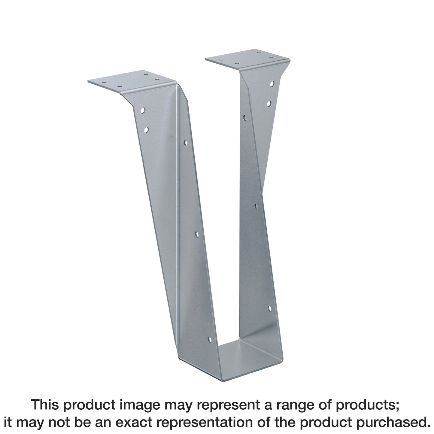 Simpson Strong-Tie S/B4.18/10 S/B 12 ga. Hanger for (2) 2 in. x 10 in. Cold-Formed Steel Joists