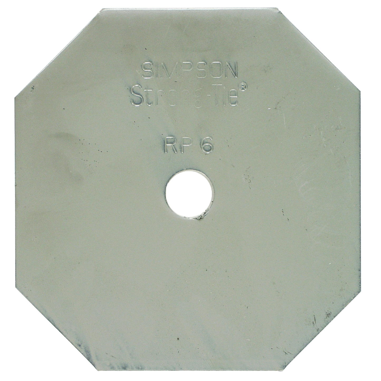 Simpson Strong-Tie RP6 RP6 3/8-in. Steel Retrofit Plate