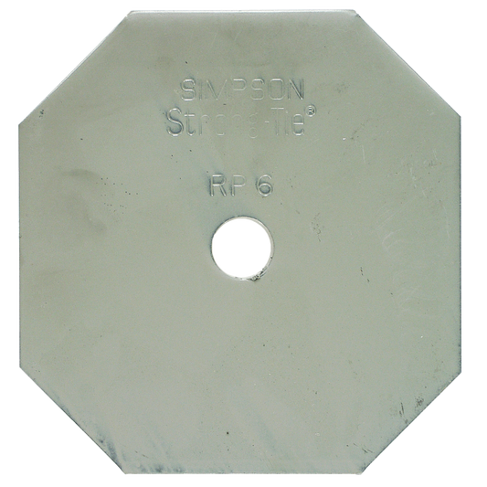 Simpson Strong-Tie RP6 RP6 3/8-in. Steel Retrofit Plate (Pack of 600)