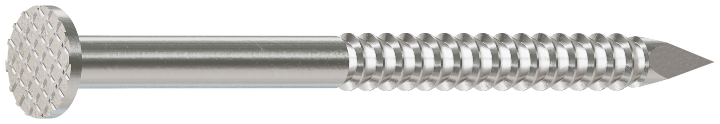 Simpson Strong-Tie T5ACN1 Common Nail, Annular Ring Shank — 1-3/4-in. x .113-in. Type 316 Stainless Steel (1 lb.) (Pack of 10)