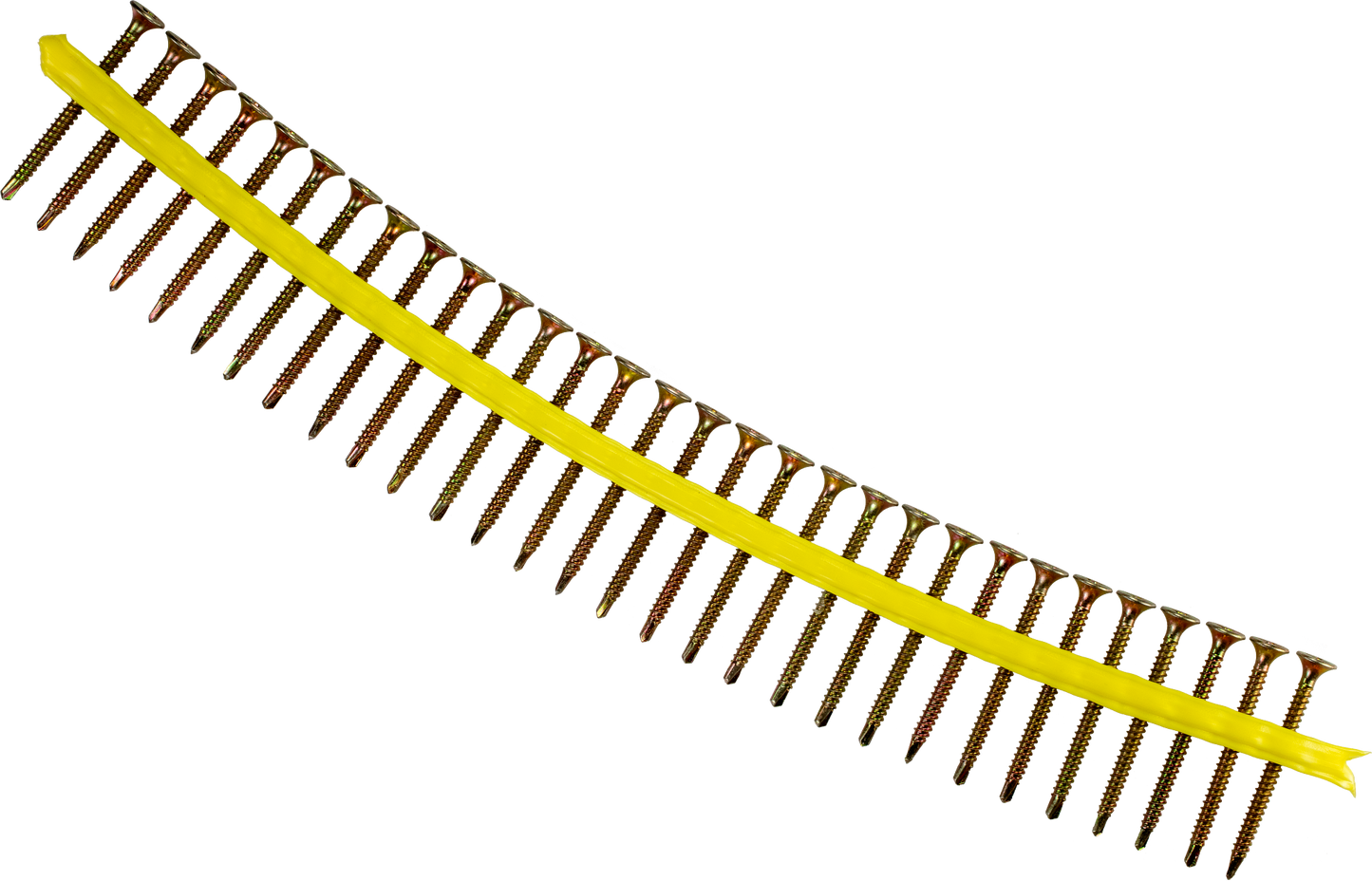Simpson Strong-Tie DWFSD178PS DWFSD Drywall-to-CFS Screw (Collated) — #6 x 1-7/8 in. #2 Phillips, Yellow Zinc (2000-Qty) (Pack of 100)