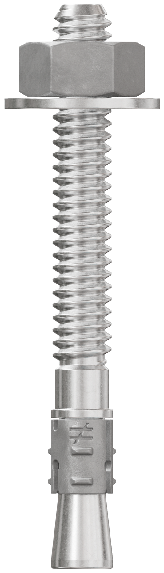 Simpson Strong-Tie STB2-25214S6F100 Strong-Bolt® 2 — 1/4 in. x 2-1/4 in. Type 316 Stainless-Steel Wedge Anchor, Fully Assembled (100-Qty) (Pack of 420)