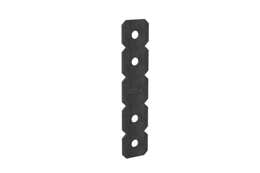 Simpson Strong-Tie OS OS 2 in. x 12 in. Black Powder-Coated Ornamental Strap (Pack of 5)