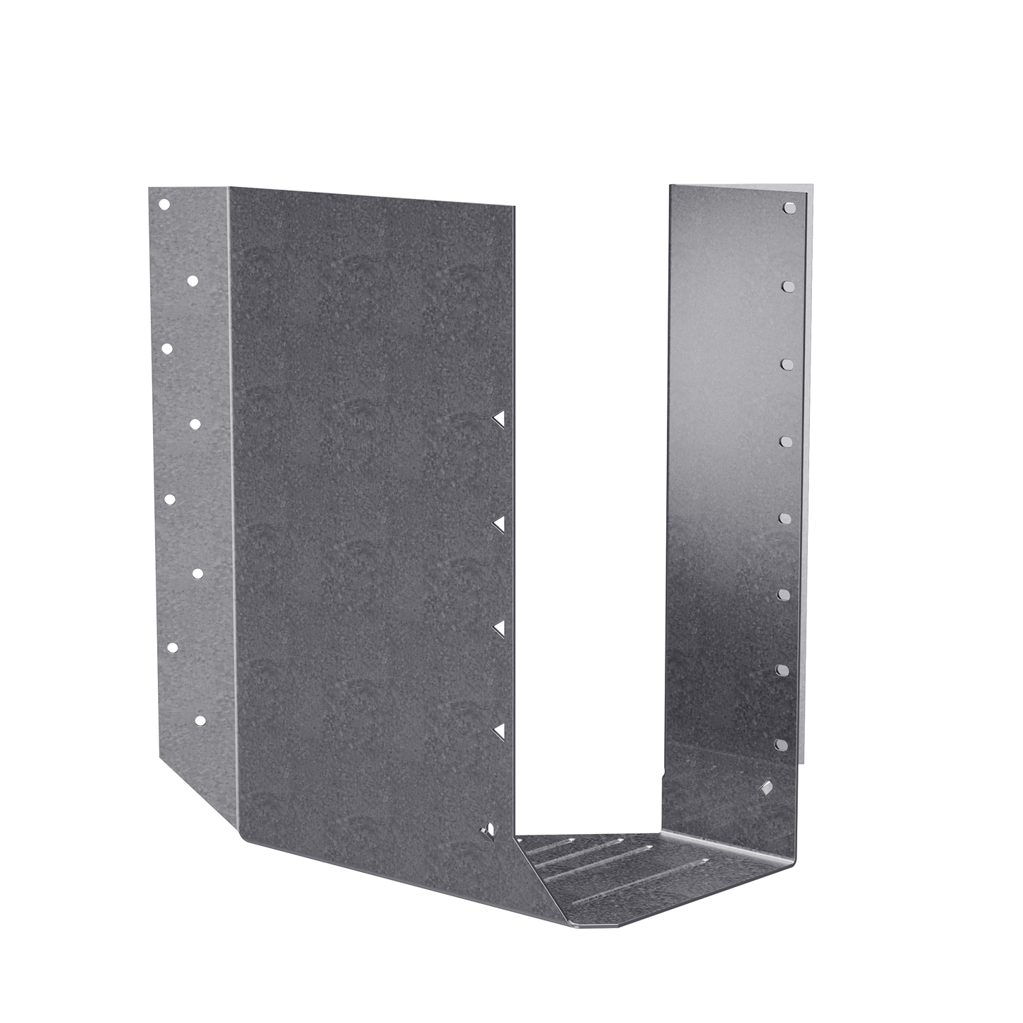 Simpson Strong-Tie HSUR5.12/11 HSUR Galvanized Joist Hanger for 5 in. x 11-7/8 in. Engineered Wood, Skewed Right (Pack of 10)