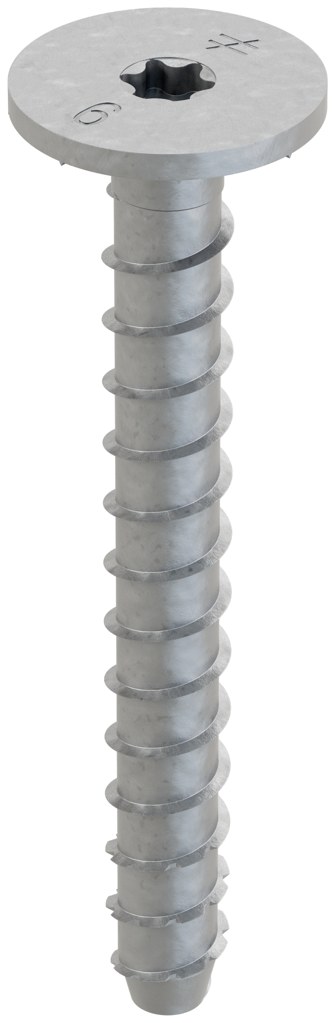 Simpson Strong-Tie THDB62600WHMG Titen HD® 5/8 in. x 6 in. Mech. Galv. Washer-Head Heavy-Duty Screw Anchor (10-Qty) (Pack of 300)