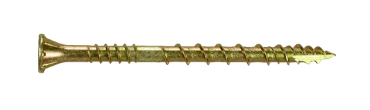 Simpson Strong-Tie CSVZ212R240 Strong-Drive® CSV Construction Screw — #10 x 2-1/2 in. T25, Flat Head, Yellow Zinc (240-Qty) (Pack of 396)