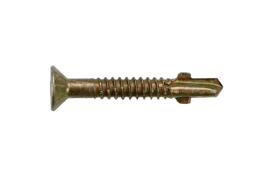 Simpson Strong-Tie TB1440S Strong-Drive® TB WOOD-TO-STEEL Screw (Collated) — #14 x 1-9/16 in. Yellow Zinc (1000-Qty) (Pack of 100)