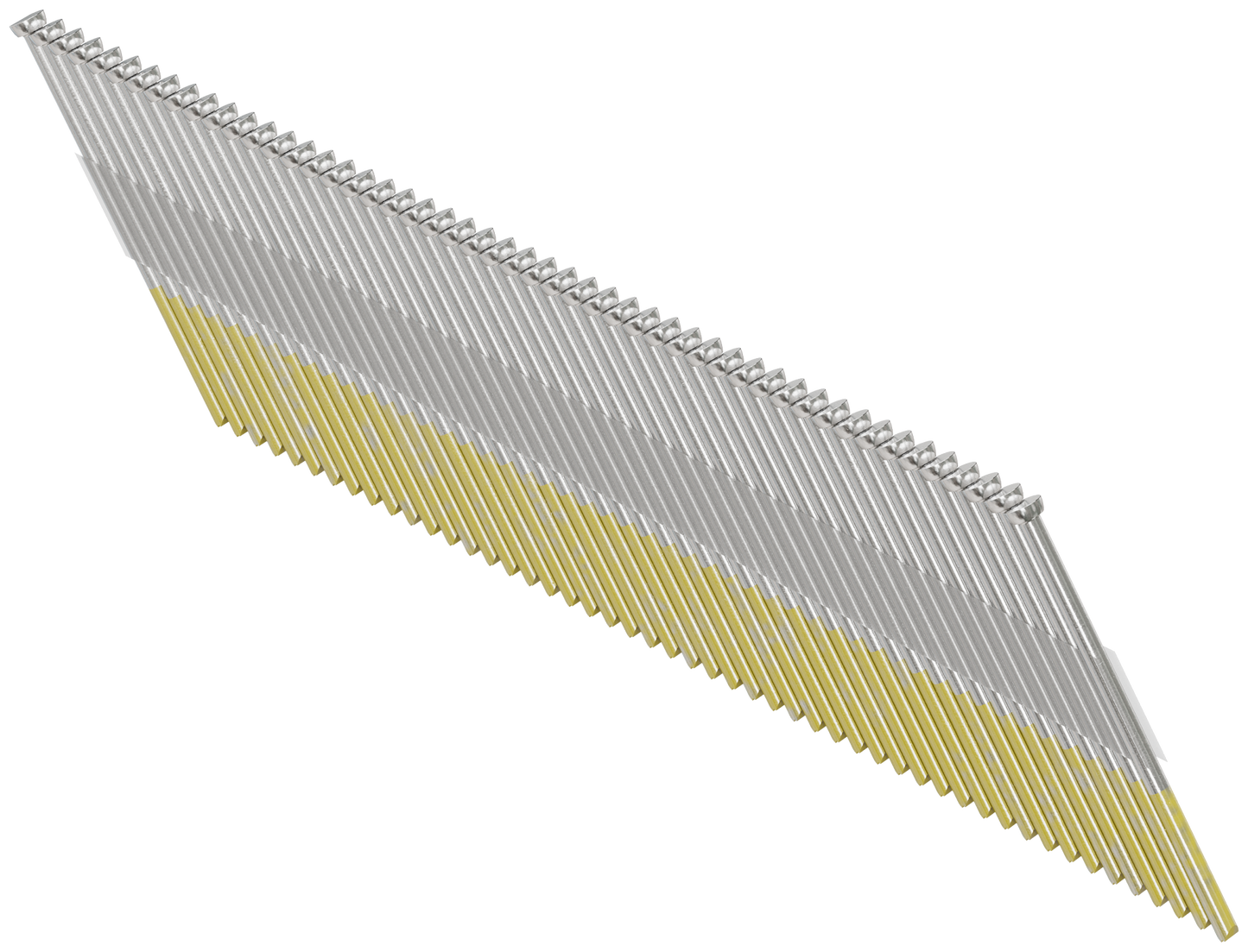 Simpson Strong-Tie S15N150SFB Tape Collation, DA-Style Angle, 15-Gauge Finishing Nail — 1-1/2 in. Type 304 (500-Qty) (Pack of 5)