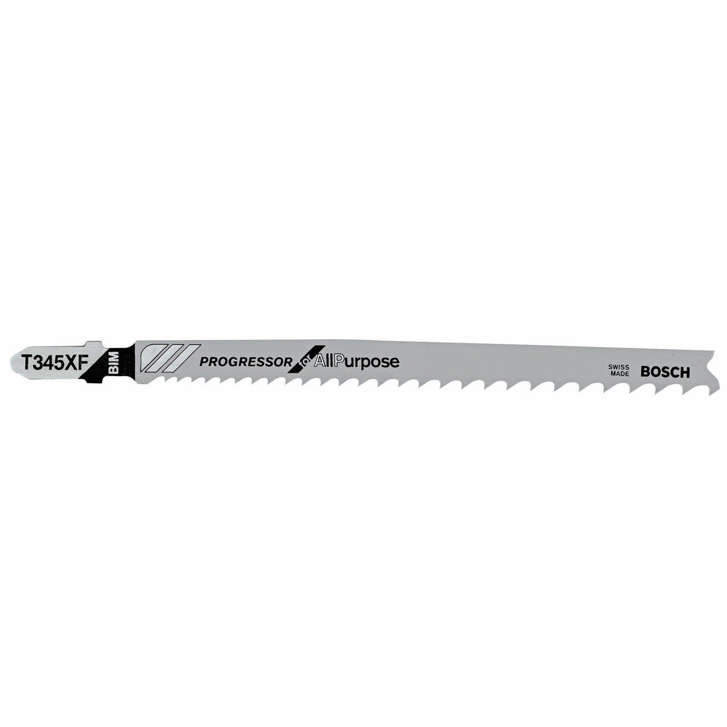 BOSCH T345XF3 3 pc. 5-1/4 In. 5-10P TPI Progressor for Wood with Nails T-Shank Jig Saw Blades