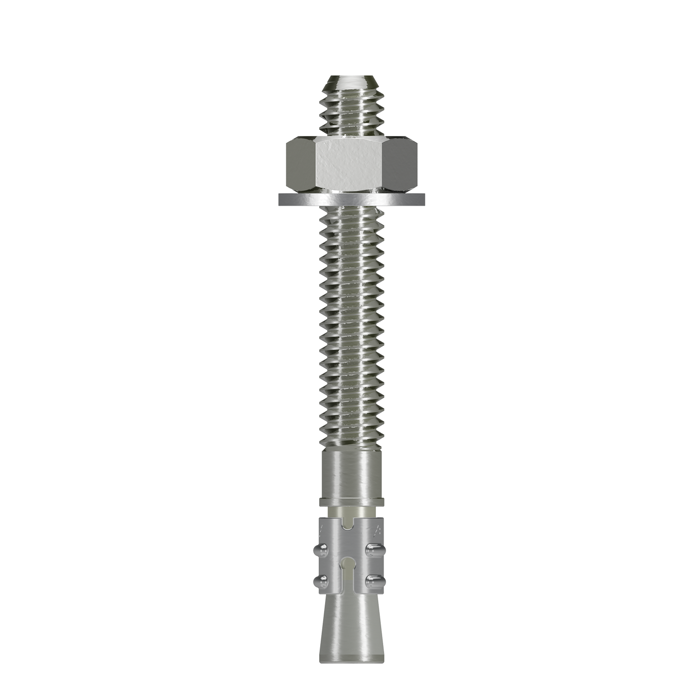 Simpson Strong-Tie STB2-252144SS-R Strong-Bolt® 2 — 1/4 in. x 2-1/4 in. Type 304 Stainless-Steel Wedge Anchor (20-Qty)