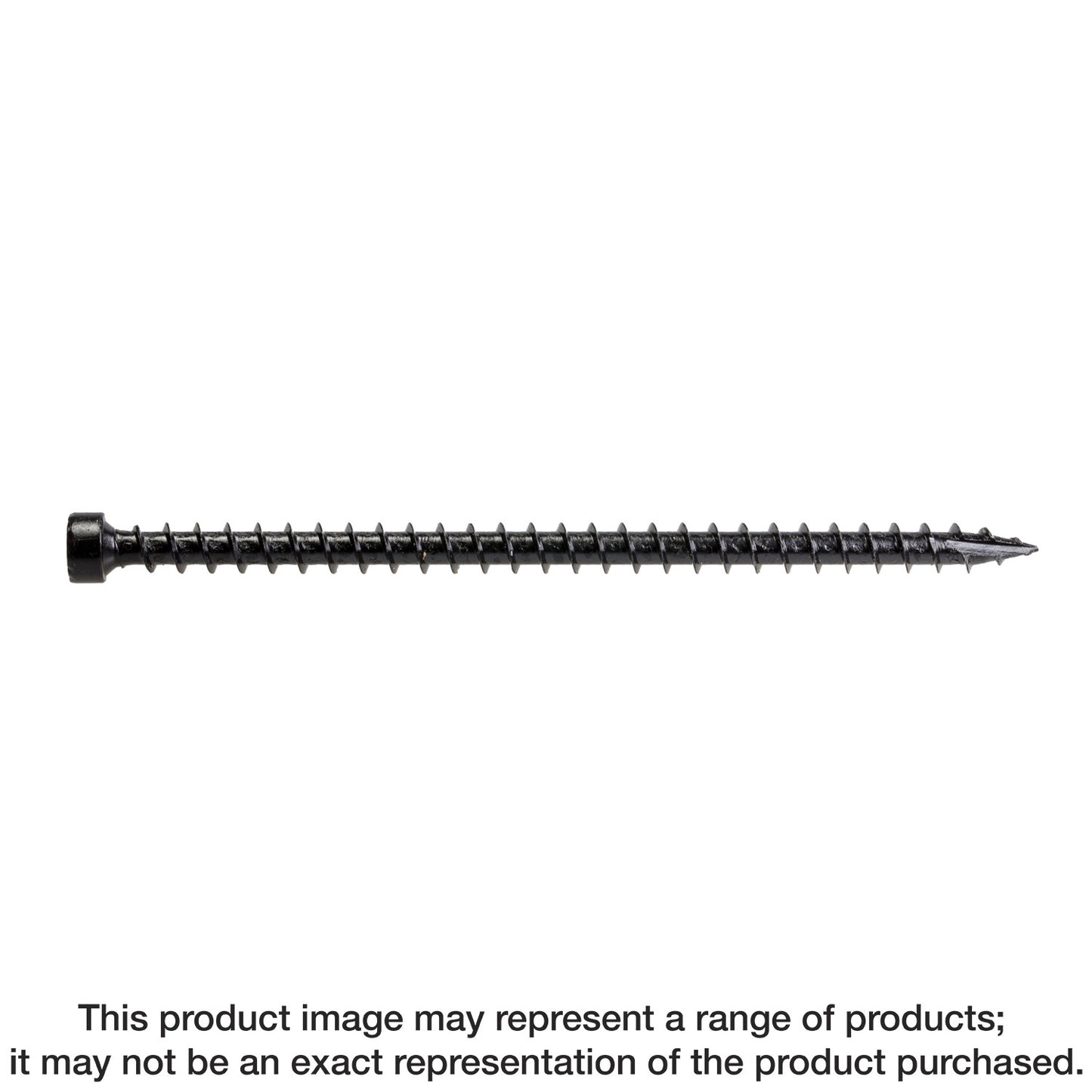 Simpson Strong-Tie SDWC15450B-KT Strong-Drive® SDWC® TRUSS Screw — .155 in. x 4-1/2 in. T-30 6-Lobe E-coat®, Black (500-Qty) (Pack of 64)
