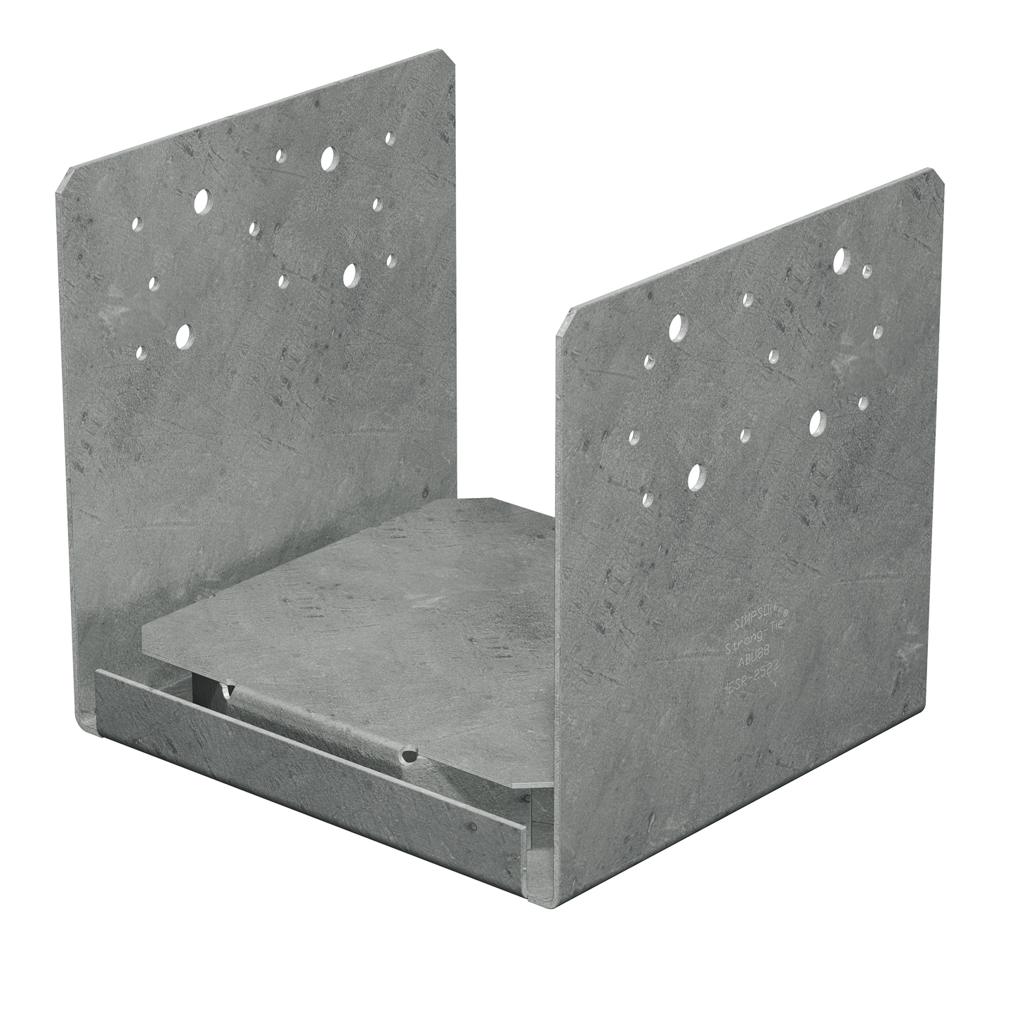Simpson Strong-Tie ABU88HDG ABU Hot-Dip Galvanized Adjustable Standoff Post Base for 8x8 (Pack of 4)