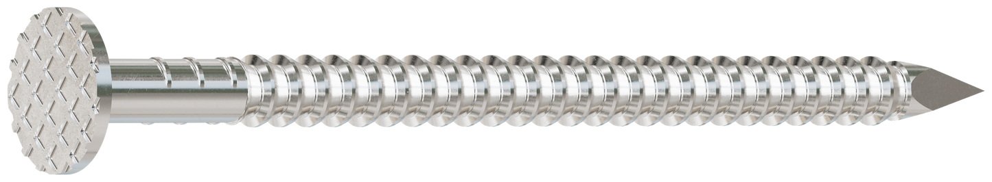 Simpson Strong-Tie T4SN7B Shake and Shingle Siding/Roofing Nail — 1-1/2 in. x .083 in. Type 316 (25 lb.) (Pack of 64)