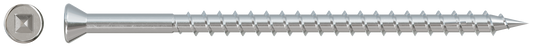Simpson Strong-Tie SSDTH3S Trim-Head Screw — Sharp Point (Collated) — #7 x 3 in. #2 SQ Type 305 (1000-Qty)