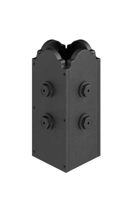 Simpson Strong-Tie APBDW44 Outdoor Accents® Mission Collection® Decorative Post Base Cover for 4x4 Post