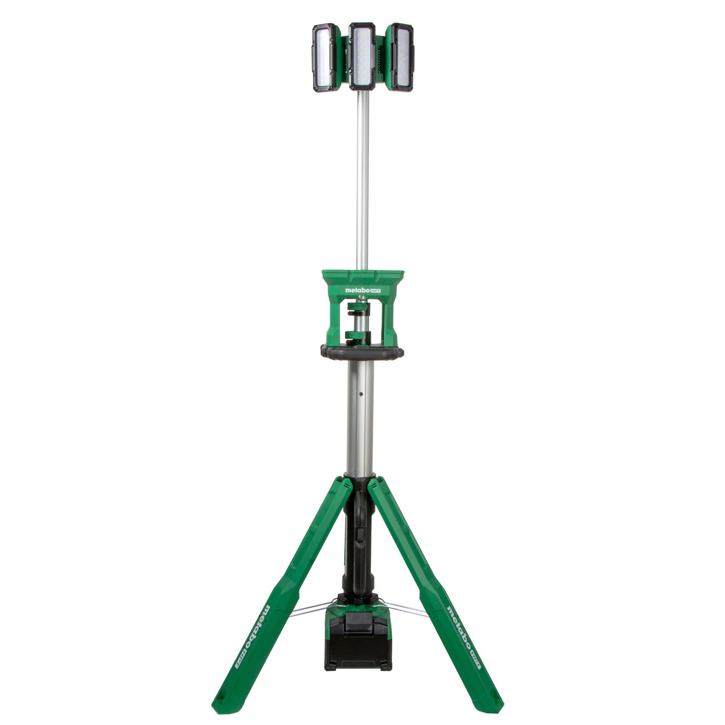 Luz de obra con trípode LED inalámbrica Metabo HPT UB18DGQ4M MultiVolt™ de 18 V y 4000 lúmenes