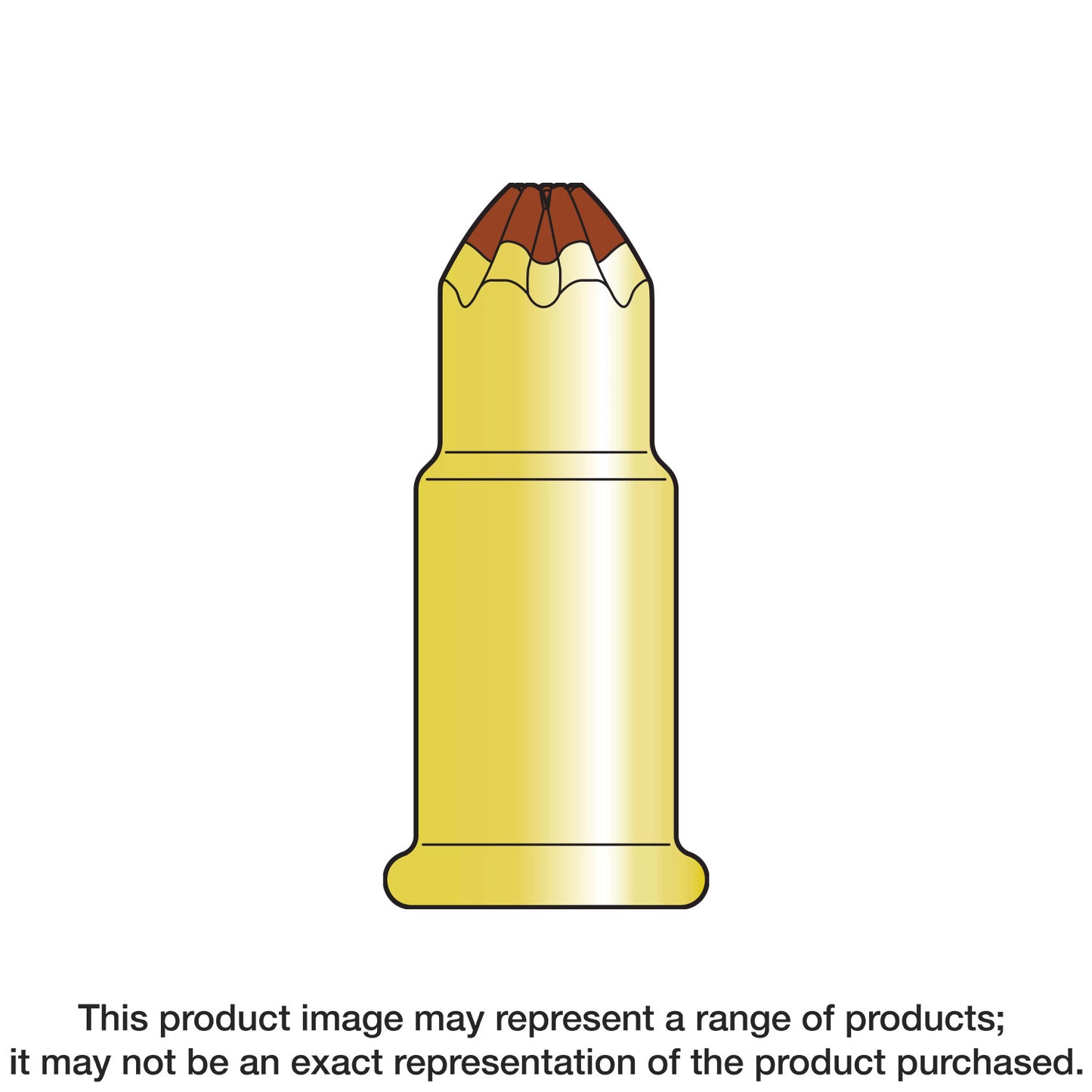 Simpson Strong-Tie P22AC2-RC25 P22AC 0.22-Caliber “A” Single-Shot Crimp Load, LVL 2, Brown (25-Qty) (Pack of 8)