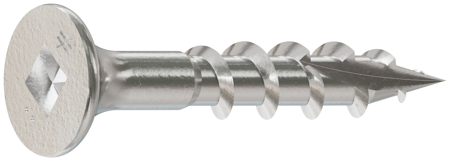 Simpson Strong-Tie S08112DBB Bugle-Head Wood Screw, Square Drive — #8 x 1-1/8 in. #2 Square, Type 305 (5000-Qty)