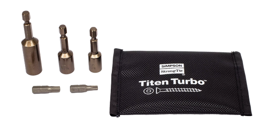 Simpson Strong-Tie TNTINSTALLKIT Titen Turbo™ Installation Tool Kit