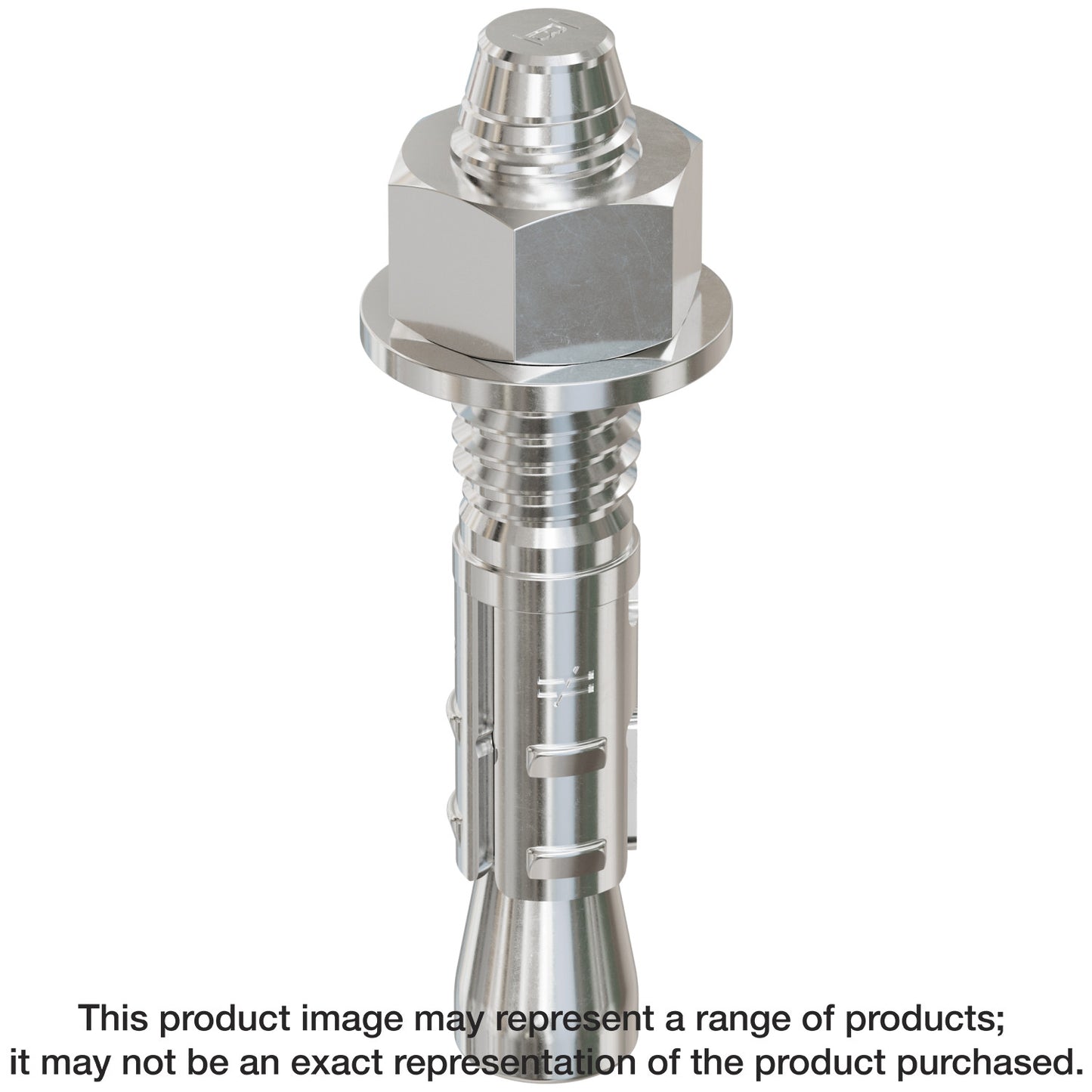 Simpson Strong-Tie STB2-372144SSR50 Strong-Bolt® 2 — 3/8 in. x 2-1/4 in. Type 304 Stainless-Steel Wedge Anchor (50-Qty) (Pack of 490)
