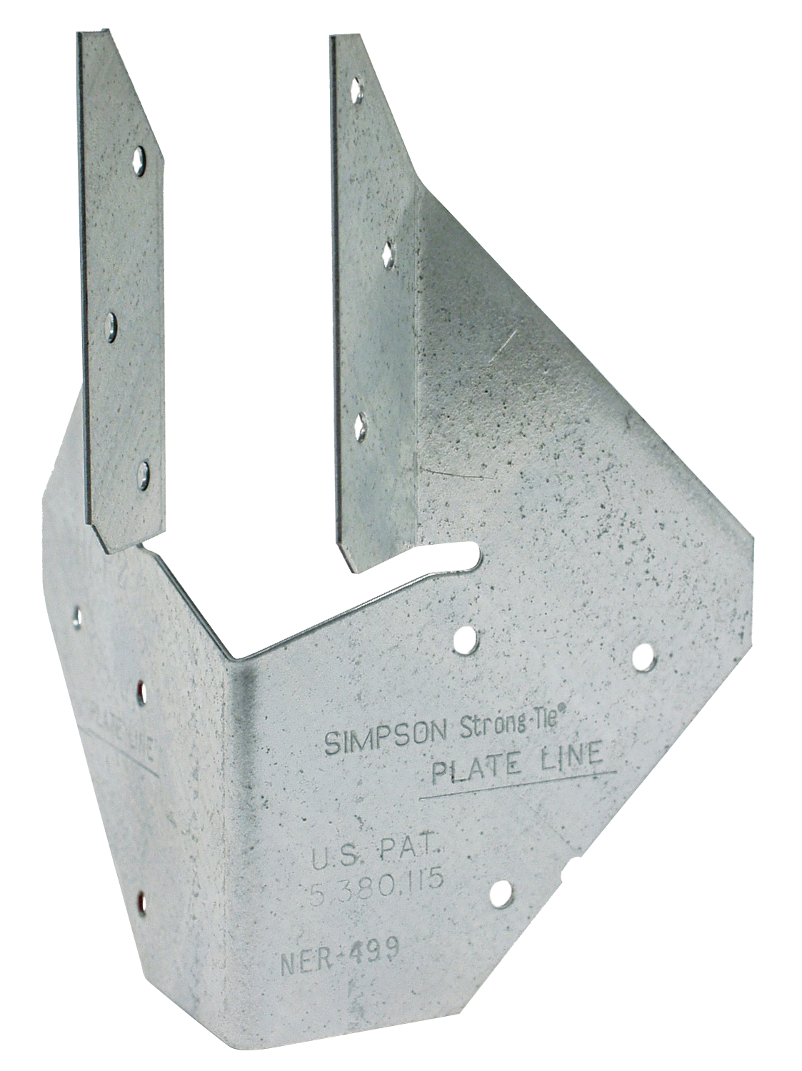 Simpson Strong-Tie HCP1.81 HCP 18-Gauge Galvanized Hip Corner Plate for 1-3/4 in. Engineered Wood