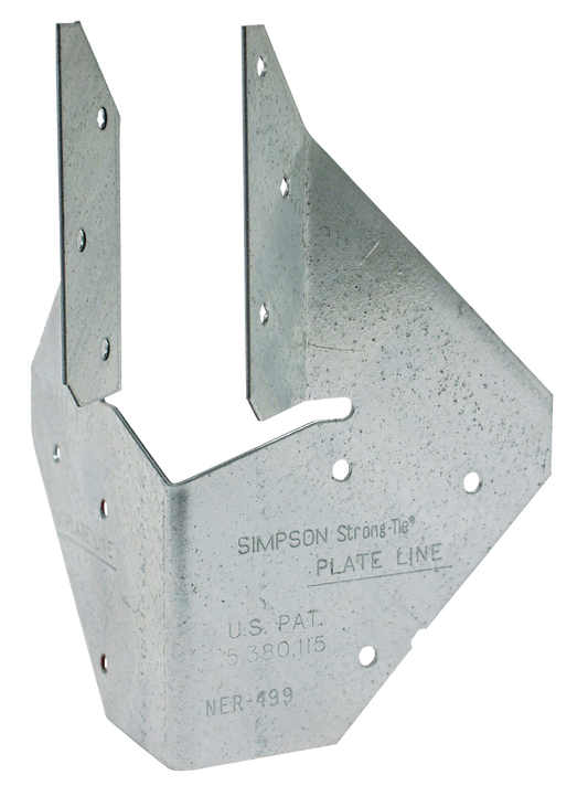Simpson Strong-Tie HCP1.81 HCP 18-Gauge Galvanized Hip Corner Plate for 1-3/4 in. Engineered Wood (Pack of 1800)