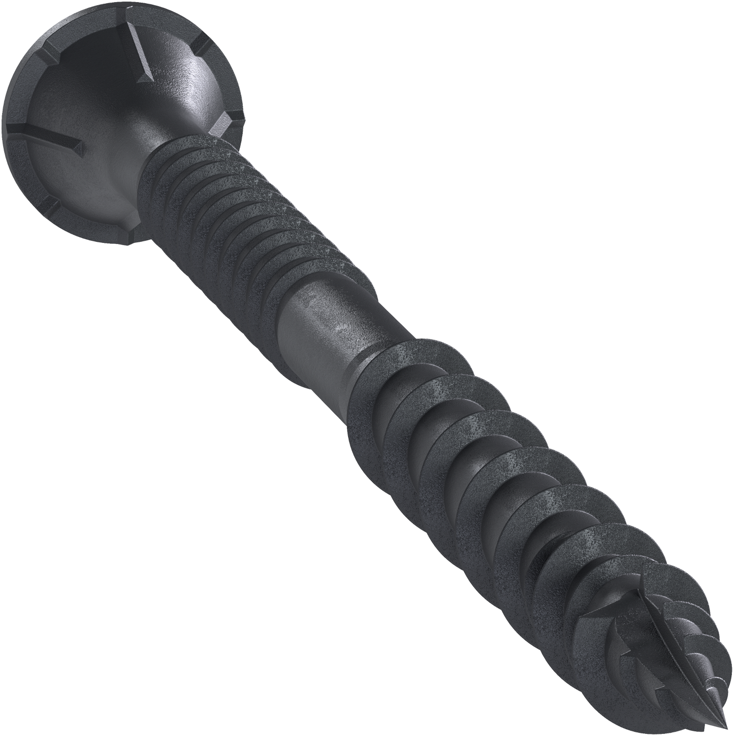 Simpson Strong-Tie DSVBK3R70 Deck-Drive™ DSV WOOD Screw — #10 x 3 in. T25, Flat Head, Quik Guard®, Black (70-Qty) (Pack of 1620)
