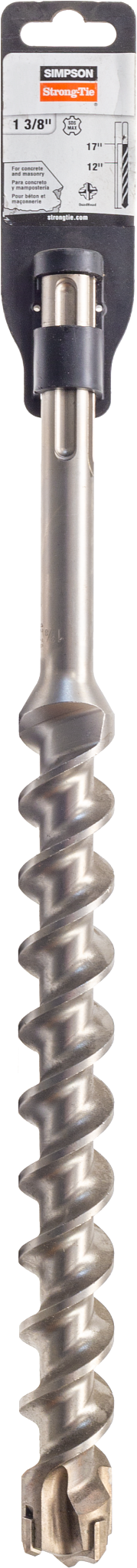 Simpson Strong-Tie MDMX13717Q 1-3/8 in. x 17 in. SDS-max® Shank Quad-Head Drill Bit (Pack of 6)