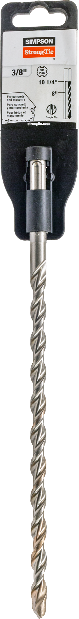 Simpson Strong-Tie MDPL03710 3/8 in. x 10 in. SDS-plus® Shank Drill Bit (Pack of 145)