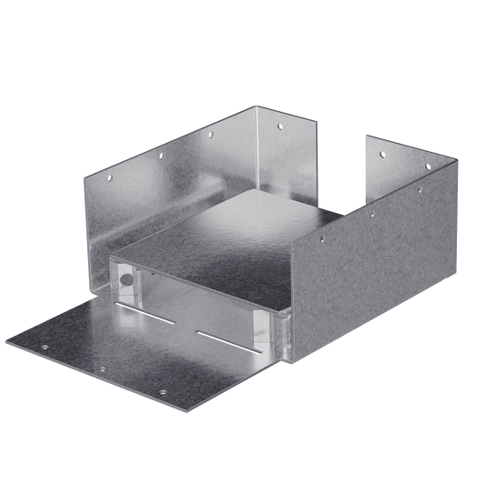 Simpson Strong-Tie ABW66RZ ABW ZMAX® Galvanized Adjustable Standoff Post Base for 6x6 Rough (Pack of 360)
