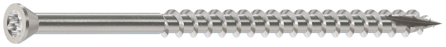 Simpson Strong-Tie S07300FT5 Trim-Head Screw, 6-Lobe Drive — #7 x 3 in. T-15 Type 305 (5 lb.) (Pack of 300)
