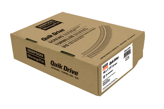 Simpson Strong-Tie DWC1PS DWC Drywall Screw (Collated) — #6 x 1 in. #2 Phillips Bugle-Head (2500-Qty)