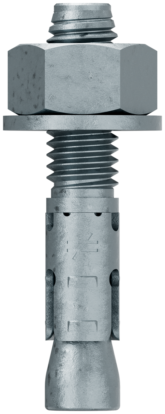 Simpson Strong-Tie STB2-50234MGF25 Strong-Bolt® 2 — 1/2 in. x 2-3/4 in. Mechanically Galvanized Wedge Anchor, Fully Assembled (25-Qty) (Pack of 252)