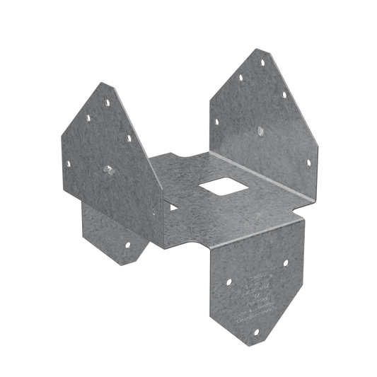Simpson Strong-Tie BCS2-2/4Z BCS ZMAX® Galvanized Post Cap for Double 2x Beam, 4x Post (Pack of 20)