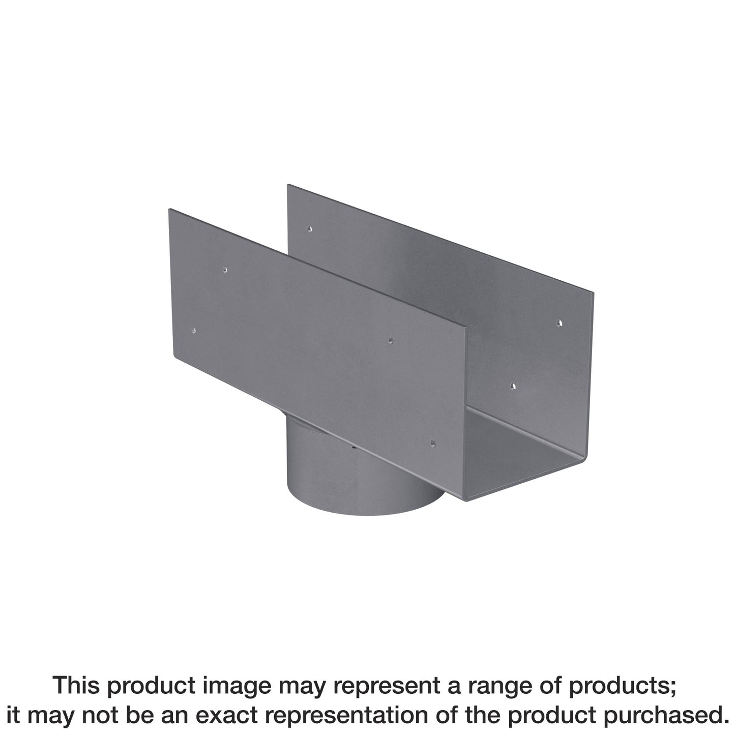 Simpson Strong-Tie LCC3.5-4 LCC 3-5/8 in. Column Cap for 4 in. Outside Diameter Lally Column (Pack of 6)