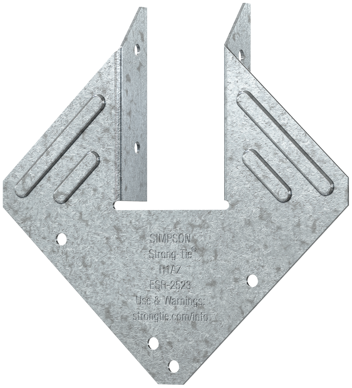 Simpson Strong-Tie H1AZ H1A 18-Gauge ZMAX® Galvanized Hurricane Tie