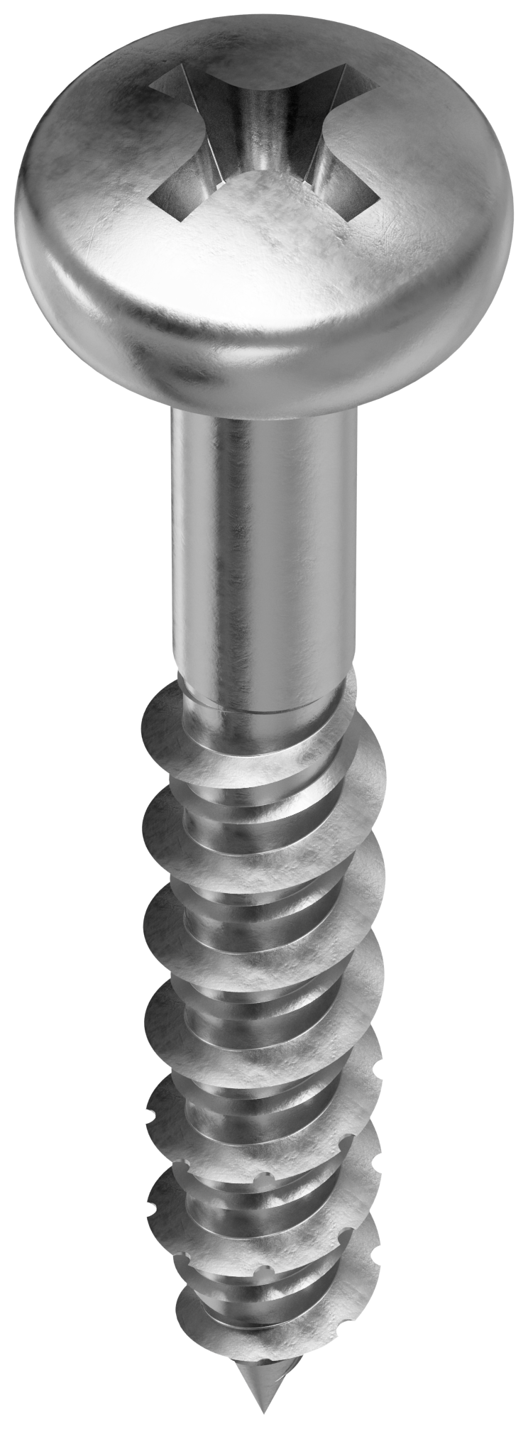 Simpson Strong-Tie T12J150PXC Marine Screw, Pan Head — #12 x 1-1/2 in. #3 Phillips Drive, Type 316 (100-Qty) (Pack of 10)