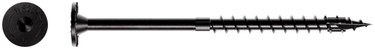 Simpson Strong-Tie SDWS22500DBB-R50 Strong-Drive® SDWS™ TIMBER Screw (Exterior Grade) — 0.220 in. x 5 in. T40, Black (50-Qty) (Pack of 6)